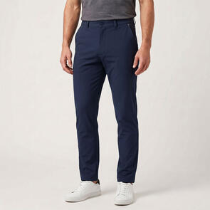 DWYERS & CO DT047 WEATHERTEC BREATHABLE MOISTURE WICKING GOLF TROUSERS NAVY
