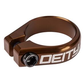 DEITY COMPONENTS DEITY - CIRCUIT SEATPOST CLAMP - 34.9, BRONZE