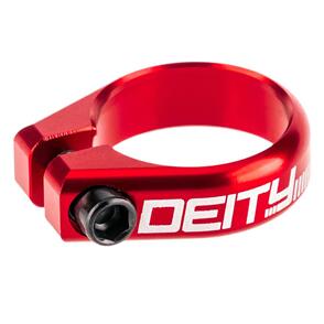 DEITY CIRCUIT SEATPOST CLAMP - 34.9, RED