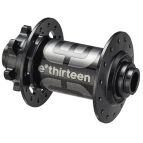 E THIRTEEN RACE ALUMINUM FRONT HUB 28H 110X15MM BOOST BLACK