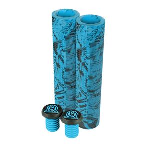 MGP MADD GEAR 150MM TRIFECTA GRIPS BLUE