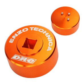 DRC ED5937204 ENZO-DRC TOOL BASE VALVE JIG WP CONE VALVE ORANGE
