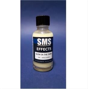 SMS AIRBRUSH PAINT 30ML EFFECTS GLOW IN THE DARK ACRYLIC LACQUER SCALE MODELLERS SUPPLY