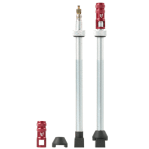 EFFETTO MARIPOSA CAFFELATEX TUBELESS VALVE 100MM SILVER (X2)