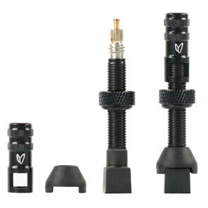 EFFETTO MARIPOSA CAFFELATEX TUBELESS VALVE 40MM BLACK (X2)
