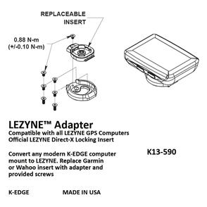 K-EDGE LEZYNE ADAPTER