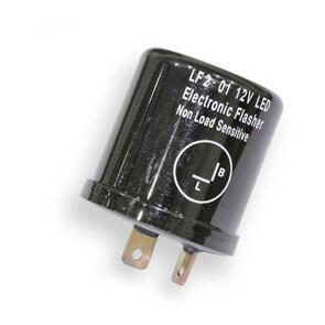 WHITES FLASHER RELAY LED UNIVERSAL 12 VOLT 2 PIN CAN STYLE