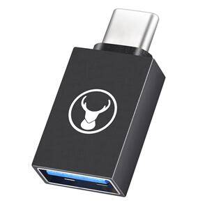 BONELK USB-C TO USB-A 3.0 ADAPTER (BLACK)