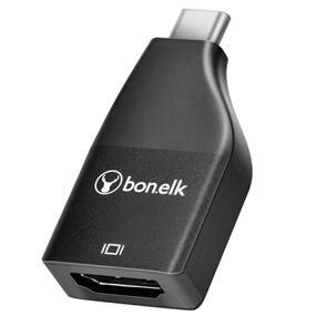 BONELK USB-C TO 4K HDMI ADAPTER (BLACK)
