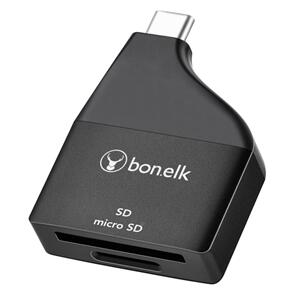 BONELK USB-C TO MICROSD/SD ADAPTER (BLACK)