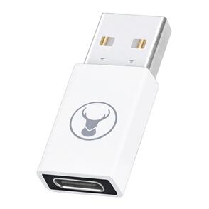 BONELK USB-A TO USB-C 3.0 ADAPTER (WHITE)
