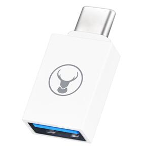 BONELK USB-C TO USB-A 3.0 ADAPTER (WHITE)