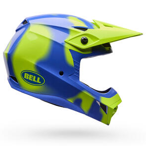 BELL MOTO HELMETS YOUTH MX-10 MIPS CAMO ECE FLUORESCENT YELLOW