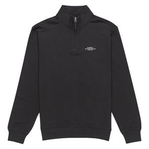 ELEMENT SKATEBOARD CO ZIP SWEATSHIRT OFF BLACK