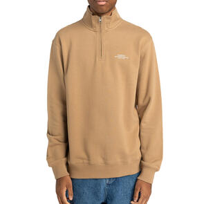 ELEMENT SKATEBOARD CO ZIP SWEATSHIRT KHAKI