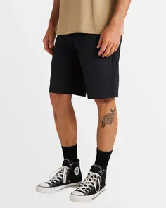 ELEMENT HOWLAND WORK SHORTS FLINT BLACK