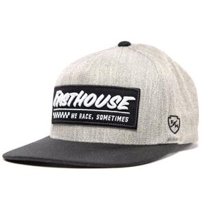 FASTHOUSE EMBLEM HAT HEATHER GREY