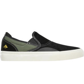 EMERICA WINO G6 SLIP-ON BLACK/OLIVE