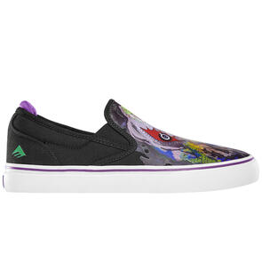 EMERICA WINO G6 SLIP-ON X DINOSAUR JR [BLACK/PURPLE]