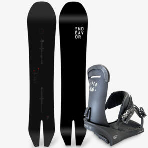 ENDEAVOR SNOWBOARDS 2023 ARCHETYPE LEGACY X HYPER RIDE TRUCE PACKAGE