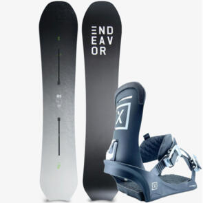 ENDEAVOR SNOWBOARDS 2023 SCOUT X BRIAN ROETTINGER X FIX TRUCE BINDING