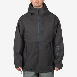 ENDEAVOR SNOWBOARDS 2025 3L SHELTER JACKET BLACK