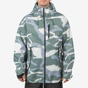ENDEAVOR SNOWBOARDS 2025 3L SHELTER JACKET CAMO
