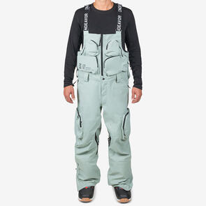 ENDEAVOR SNOWBOARDS 2025 3L SCOUT REMOVABLE BIB PANT EUCALYPTUS