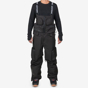 ENDEAVOR SNOWBOARDS 2025 3L SCOUT REMOVABLE BIB PANT BLACK