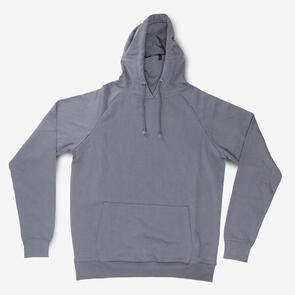 ENDEAVOR SNOWBOARDS ORGANIC COTTON RIDING HOODIE CHARCOAL