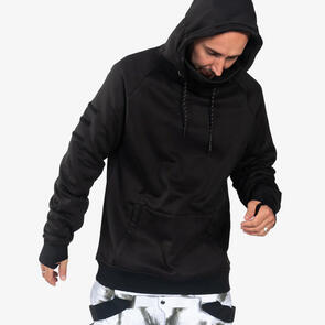 ENDEAVOR SNOWBOARDS 2026 POLAR RIDING HOODIE BLACK