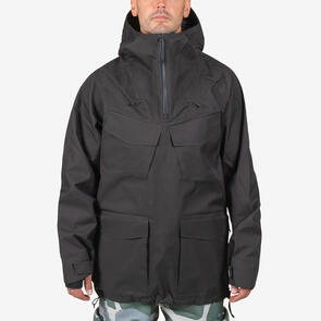 ENDEAVOR SNOWBOARDS 2025 3L SCOUT ANORAK BLACK