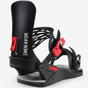ENDEAVOR SNOWBOARDS SCOUT BINDINGS BLACK RED