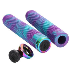 ENVY SCOOTERS WILLIAM SCOTT GRIPS - PURPLE/TEAL