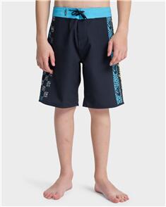 QUIKSILVER YOUTH SURFSILK NEXT GEN 17" BOARDSHORTS CHECK/OMNIFONT