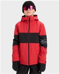 QUIKSILVER HIGH IN THE HOOD INSULATED SNOW JACKET - SAMBA