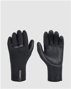 QUIKSILVER MENS 1.5MM MARATHON SESSIONS NEOPRENE GLOVES BLACK