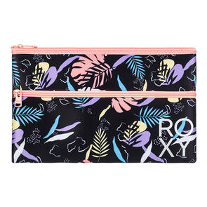 ROXY WHITE SHOULDER PENCIL CASE ANTHRACITE ACTIVE RG