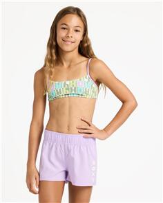 ROXY GIRLS RG ESSENTIALS BOARDSHORTS (PKL0) CROCUS PETAL CROCUS PETAL