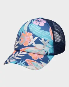 ROXY HONEY COCONUT TRUCKER VINTAGE INDIGO TROPICAL ADVENT