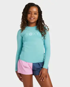 ROXY ESSENTIAL LONG SLEEVE LYCRA COASTAL SHADE
