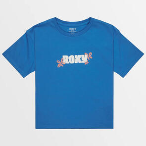 ROXY SUN OVER THE BEACH TEE NEBULAS BLUE