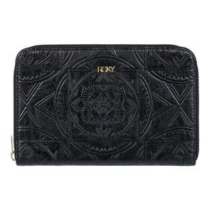 ROXY MAGIC HAPPENS ZIP-AROUND WALLET ANTHRACITE