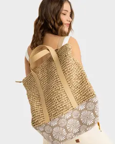 ROXY BEACH LOVER BLACKPACK PORTOBELLA TROPICAL