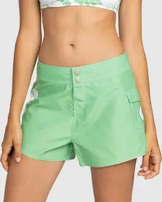 ROXY NEW FASHION 3 INCH BOARDSHORTS ZEPHYR GREEN