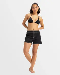 ROXY MINERAL BOARDSHORT 3 INCH ANTHRACITE MOROCKIN