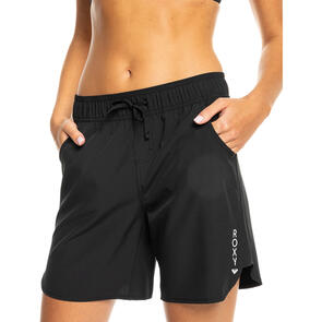 ROXY WAVE 7 INCH BOARDSHORT ANTHRACITE