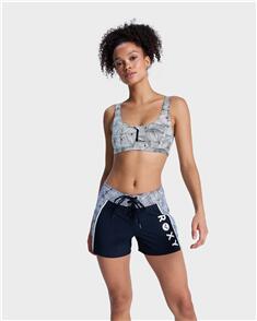 ROXY WOMENS THE PRO SURF BOARDSHORTS (KVJ1) ANTHRACITE POPISCUS ANTHRACITE POPISCUS