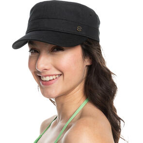 ROXY CASTRO MILITARY CAP ANTHRACITE