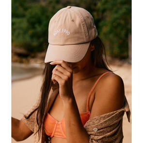 ROXY TOADSTOOL BASEBALL CAP WARM TAUPE